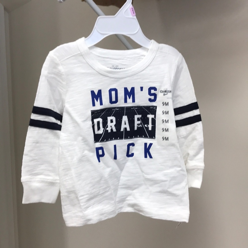 NWT cute baby boy long sleeve shirt